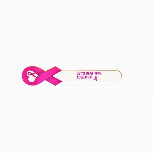 Ribbon-Shaped Emery Board for Breast Cancer Awareness